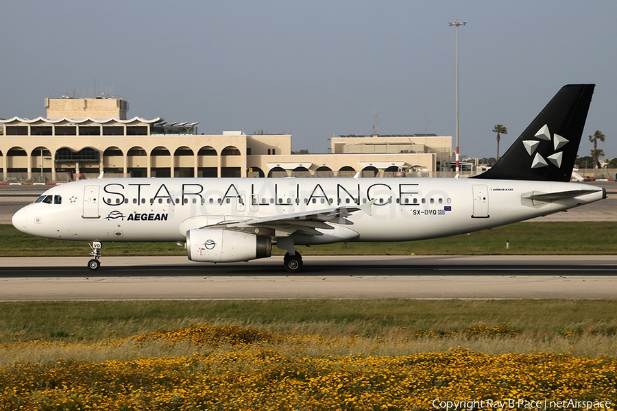 Aegean Airlines Airbus A320-232 (SX-DVQ) | Photo 508028