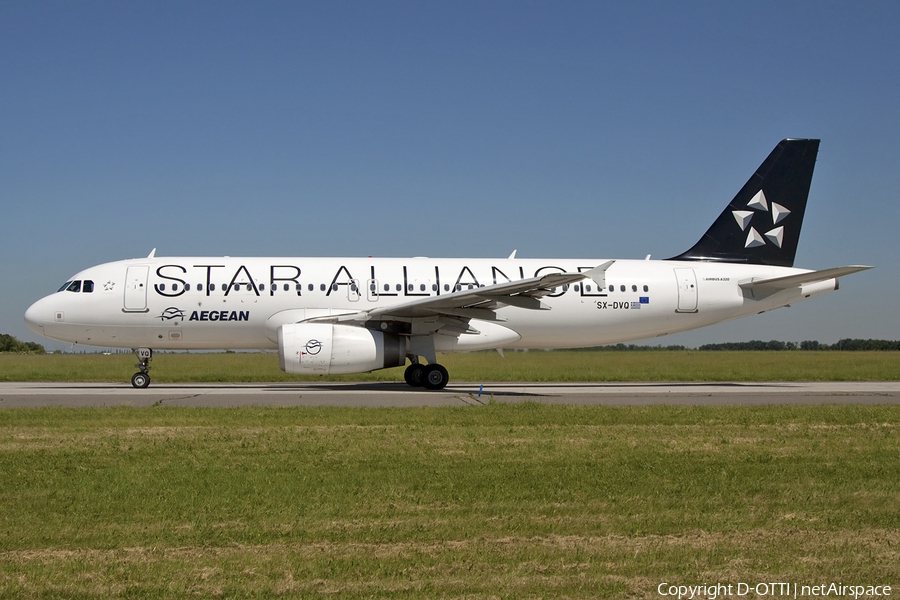 Aegean Airlines Airbus A320-232 (SX-DVQ) | Photo 439337
