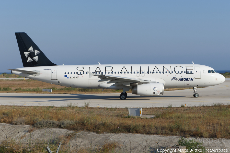 Aegean Airlines Airbus A320-232 (SX-DVQ) | Photo 397590