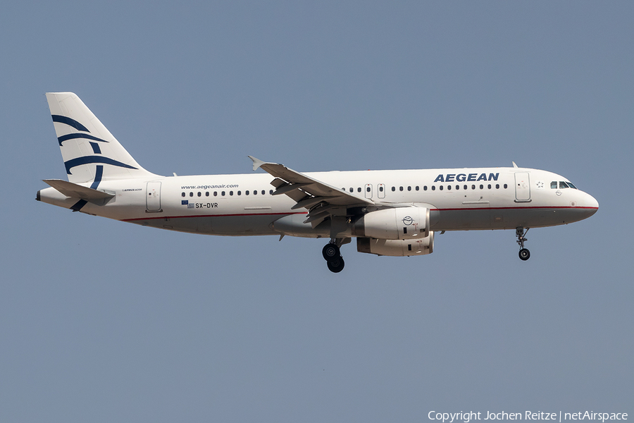 Aegean Airlines Airbus A320-232 (SX-DVR) | Photo 245826