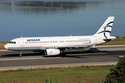 Aegean Airlines Airbus A320-232 (SX-DVR) at  Corfu - International, Greece