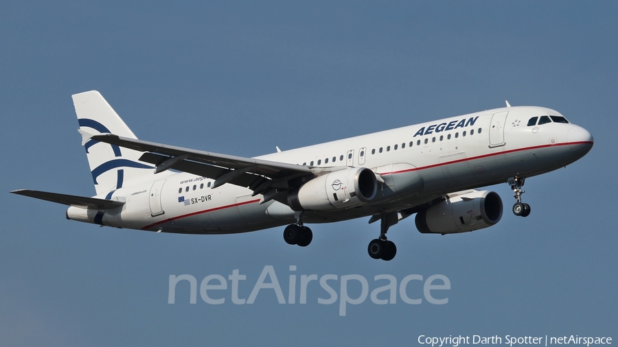 Aegean Airlines Airbus A320-232 (SX-DVR) | Photo 215902