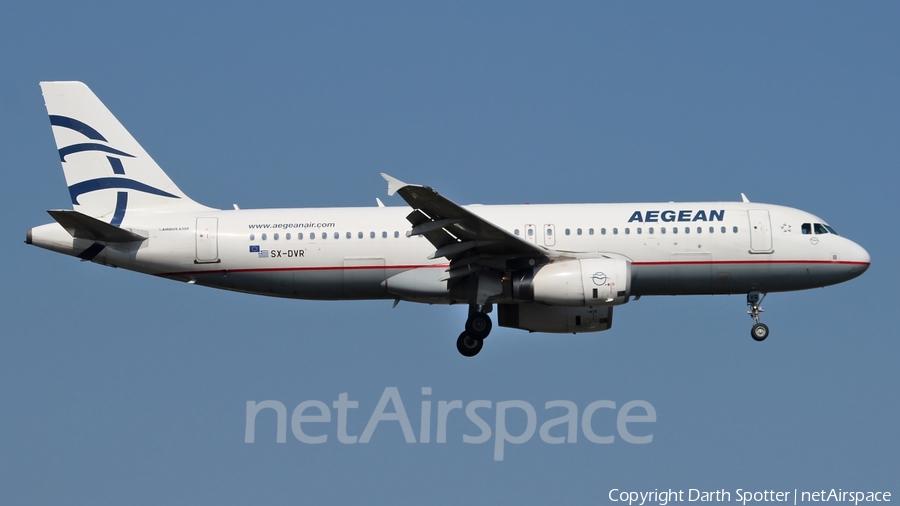 Aegean Airlines Airbus A320-232 (SX-DVR) | Photo 215903