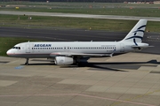 Aegean Airlines Airbus A320-232 (SX-DVR) at  Dusseldorf - International, Germany