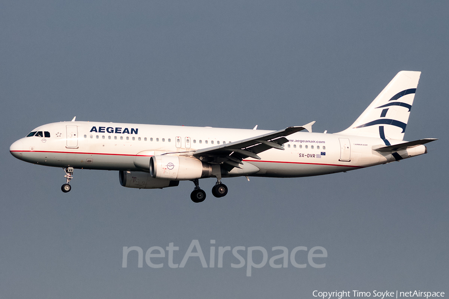 Aegean Airlines Airbus A320-232 (SX-DVR) | Photo 87334