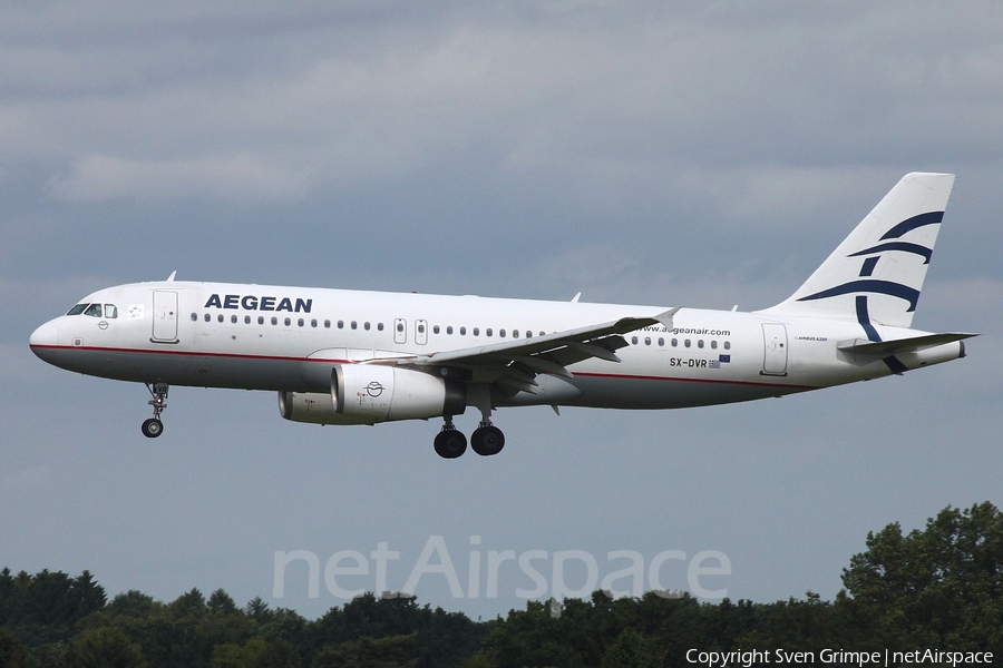 Aegean Airlines Airbus A320-232 (SX-DVR) | Photo 381617
