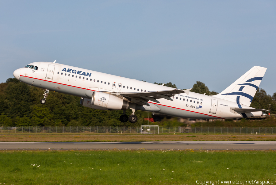 Aegean Airlines Airbus A320-232 (SX-DVR) | Photo 469551