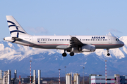 Aegean Airlines Airbus A320-232 (SX-DVR) at  Milan - Malpensa, Italy