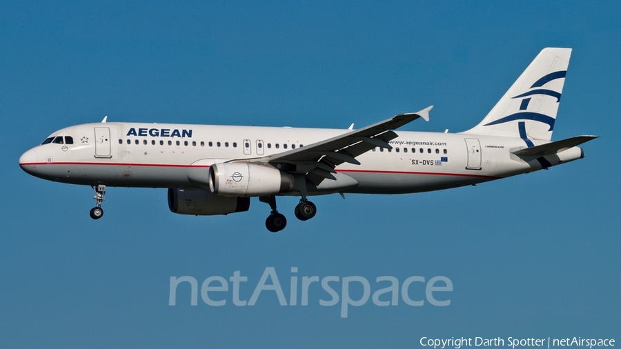 Aegean Airlines Airbus A320-232 (SX-DVS) | Photo 201263