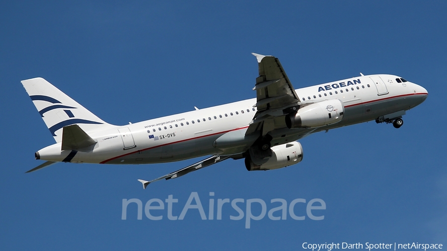 Aegean Airlines Airbus A320-232 (SX-DVS) | Photo 211410