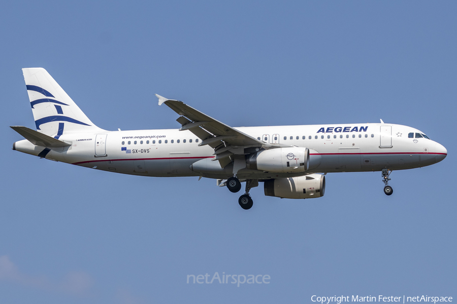 Aegean Airlines Airbus A320-232 (SX-DVS) | Photo 468855