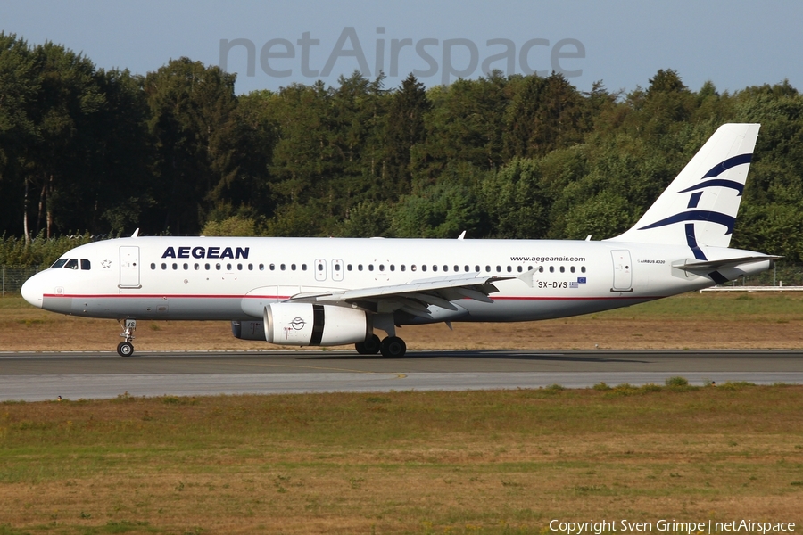 Aegean Airlines Airbus A320-232 (SX-DVS) | Photo 526113