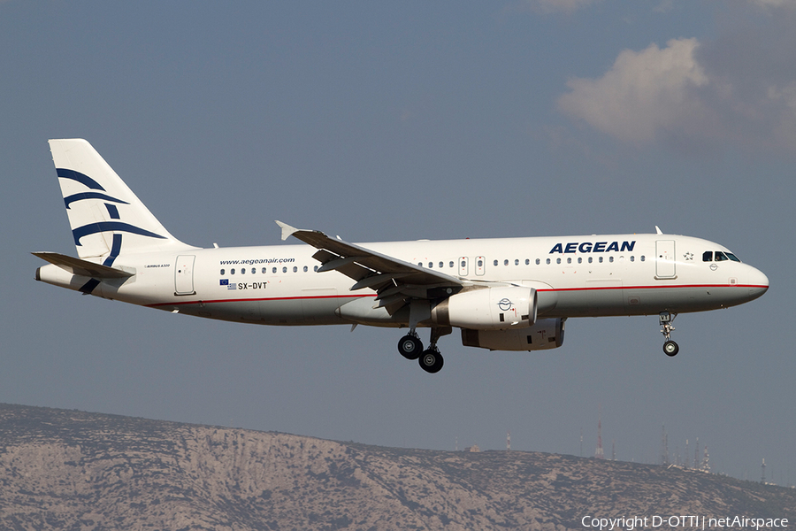 Aegean Airlines Airbus A320-232 (SX-DVT) | Photo 140810