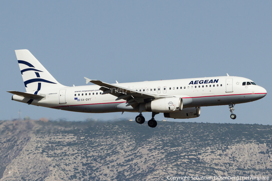 Aegean Airlines Airbus A320-232 (SX-DVT) | Photo 257258