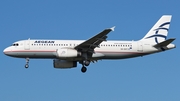 Aegean Airlines Airbus A320-232 (SX-DVT) at  Dusseldorf - International, Germany