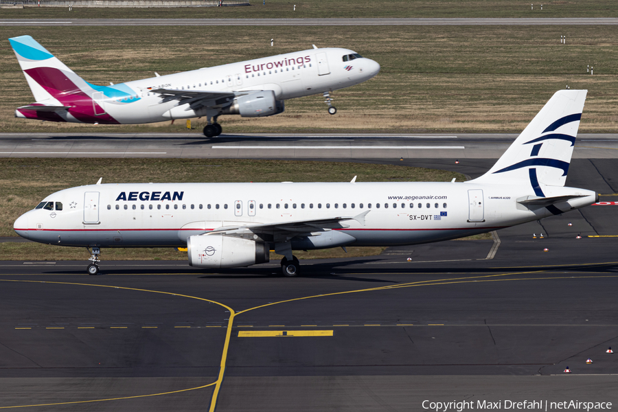 Aegean Airlines Airbus A320-232 (SX-DVT) | Photo 500172
