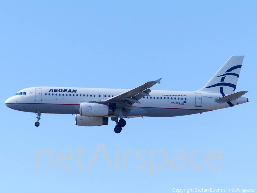 Aegean Airlines Airbus A320-232 (SX-DVT) | Photo 516474