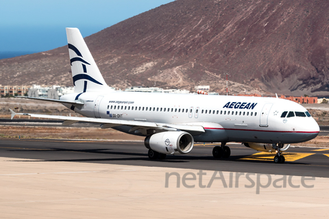 Aegean Airlines Airbus A320-232 (SX-DVT) at  Tenerife Sur - Reina Sofia, Spain
