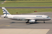 Aegean Airlines Airbus A320-232 (SX-DVT) at  Vienna - Schwechat, Austria