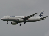 Aegean Airlines Airbus A320-232 (SX-DVU) at  Belfast / Aldergrove - International, United Kingdom