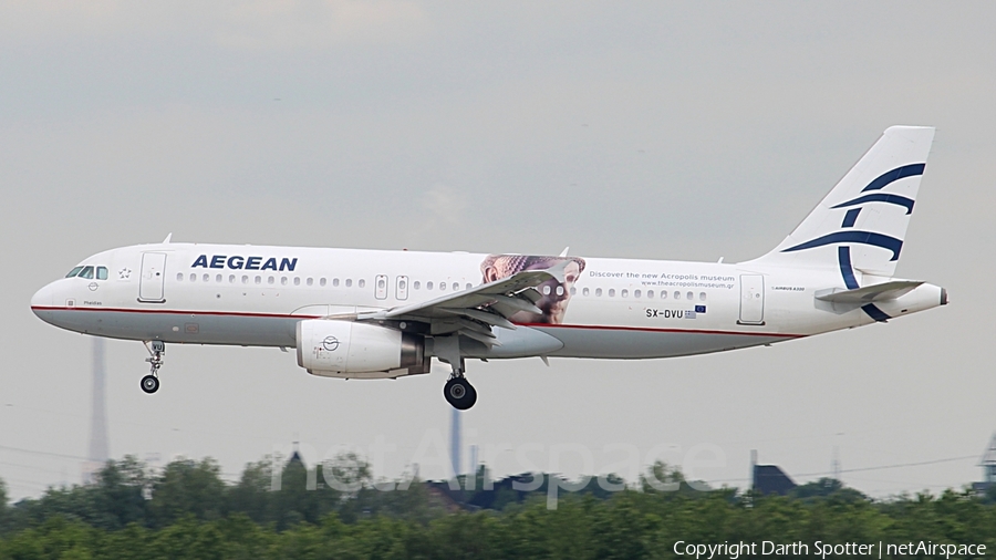 Aegean Airlines Airbus A320-232 (SX-DVU) | Photo 210028
