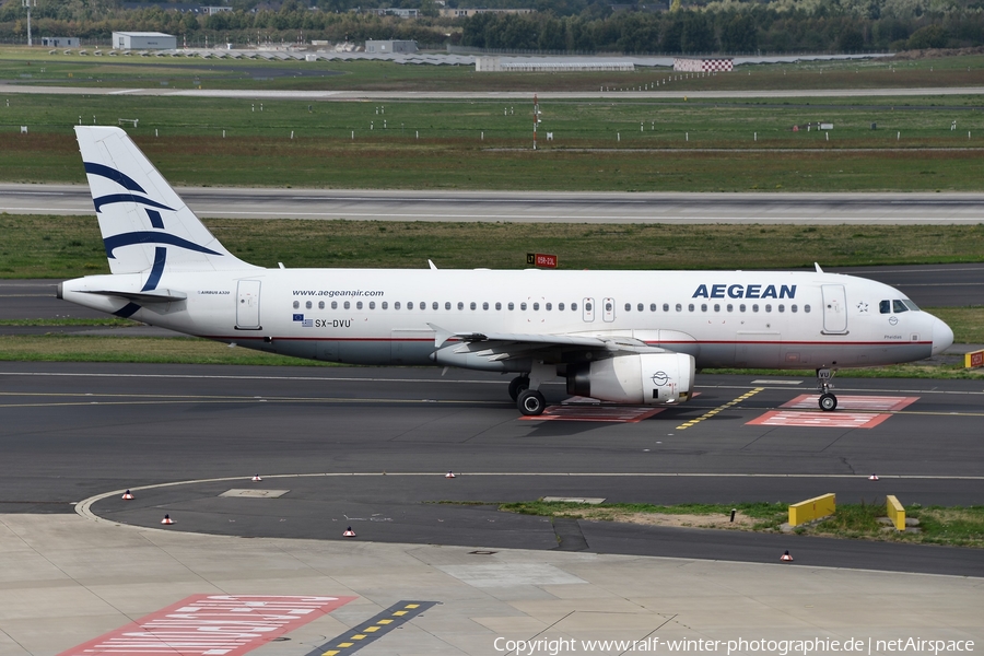 Aegean Airlines Airbus A320-232 (SX-DVU) | Photo 454386