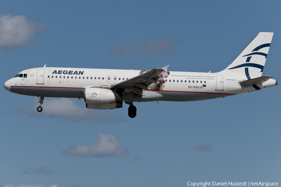 Aegean Airlines Airbus A320-232 (SX-DVU) | Photo 414786