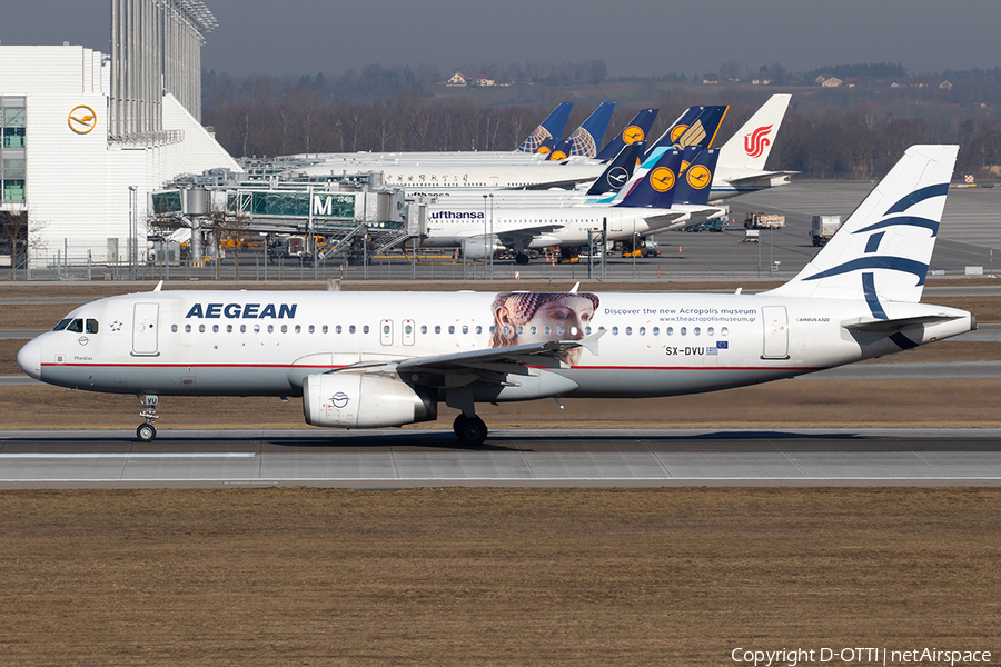 Aegean Airlines Airbus A320-232 (SX-DVU) | Photo 295722