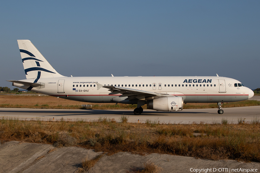 Aegean Airlines Airbus A320-232 (SX-DVU) | Photo 345390