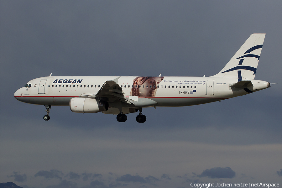 Aegean Airlines Airbus A320-232 (SX-DVV) | Photo 149511