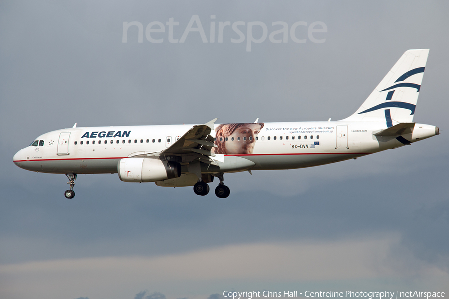 Aegean Airlines Airbus A320-232 (SX-DVV) | Photo 150069