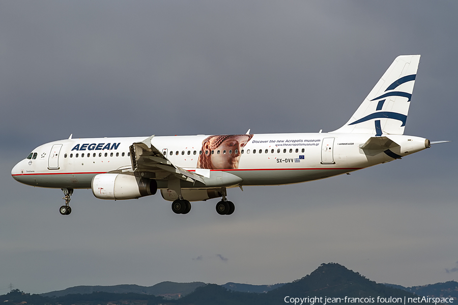 Aegean Airlines Airbus A320-232 (SX-DVV) | Photo 150434