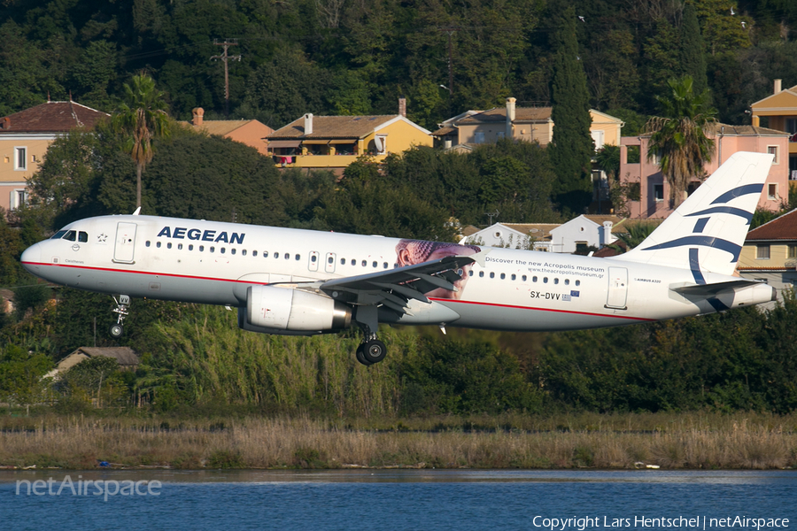 Aegean Airlines Airbus A320-232 (SX-DVV) | Photo 355123