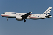 Aegean Airlines Airbus A320-232 (SX-DVV) at  Corfu - International, Greece