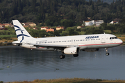 Aegean Airlines Airbus A320-232 (SX-DVV) at  Corfu - International, Greece