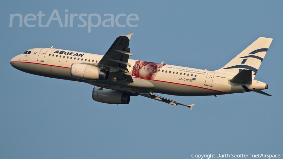 Aegean Airlines Airbus A320-232 (SX-DVV) | Photo 168369