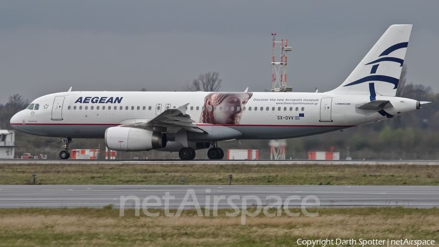 Aegean Airlines Airbus A320-232 (SX-DVV) | Photo 228426