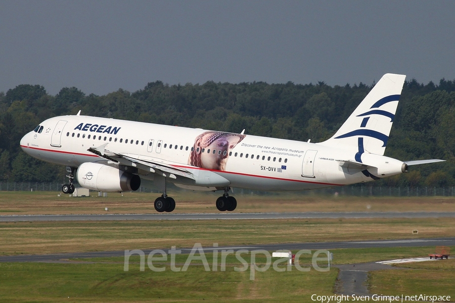 Aegean Airlines Airbus A320-232 (SX-DVV) | Photo 54029