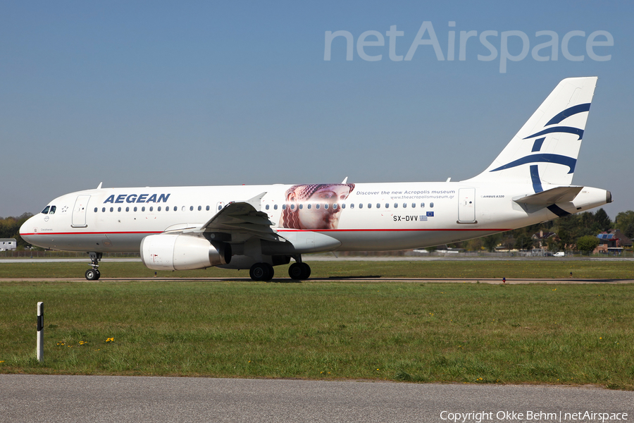 Aegean Airlines Airbus A320-232 (SX-DVV) | Photo 314996