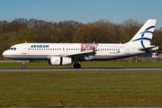 Aegean Airlines Airbus A320-232 (SX-DVV) at  Hamburg - Fuhlsbuettel (Helmut Schmidt), Germany