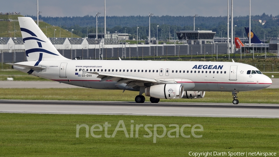 Aegean Airlines Airbus A320-232 (SX-DVV) | Photo 230036