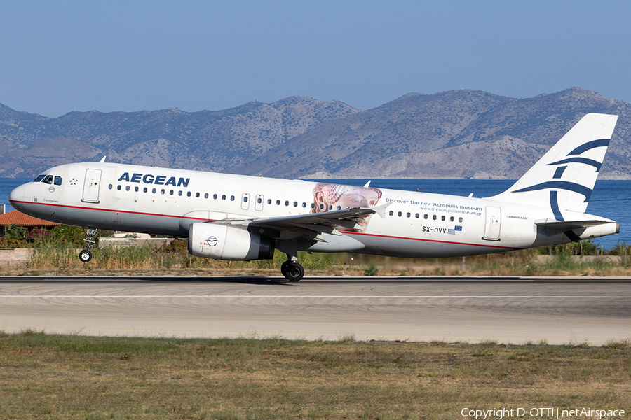 Aegean Airlines Airbus A320-232 (SX-DVV) | Photo 601409