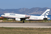 Aegean Airlines Airbus A320-232 (SX-DVV) at  Rhodes, Greece