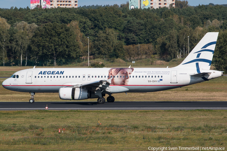 Aegean Airlines Airbus A320-232 (SX-DVV) | Photo 189705