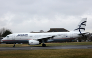 Aegean Airlines Airbus A320-232 (SX-DVW) at  Bournemouth - International (Hurn), United Kingdom