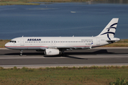 Aegean Airlines Airbus A320-232 (SX-DVW) at  Corfu - International, Greece