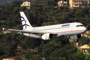 Aegean Airlines Airbus A320-232 (SX-DVW) at  Corfu - International, Greece