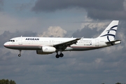 Aegean Airlines Airbus A320-232 (SX-DVW) at  Hamburg - Fuhlsbuettel (Helmut Schmidt), Germany