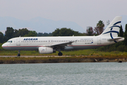 Aegean Airlines Airbus A320-232 (SX-DVX) at  Corfu - International, Greece