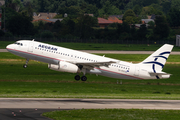 Aegean Airlines Airbus A320-232 (SX-DVX) at  Dusseldorf - International, Germany